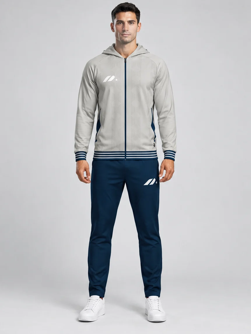 Hoodie Tracksuit Full-Zip