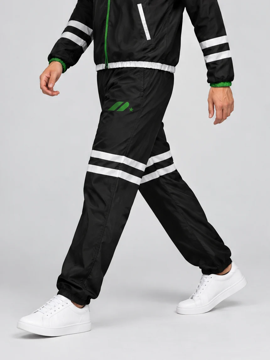 Nylon Tracksuit Pants