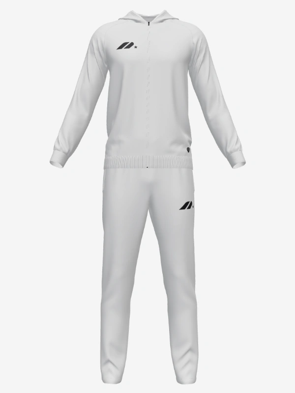 Tuta con cappuccio Full-Zip